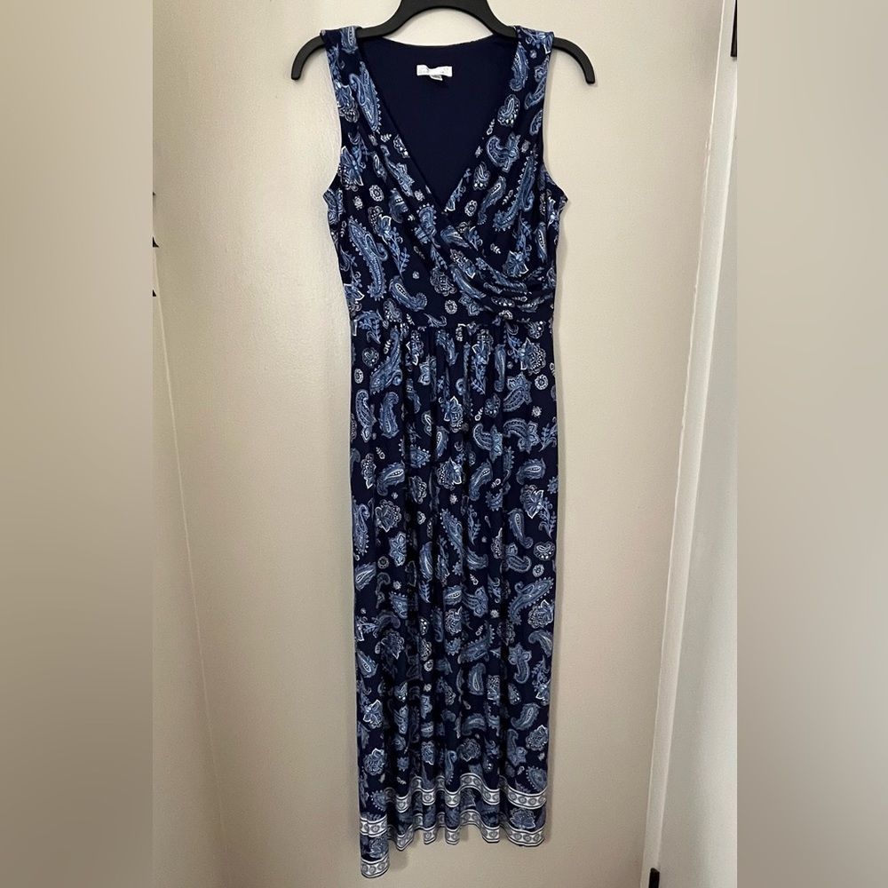 London Style | Floral Paisley Maxi Dress